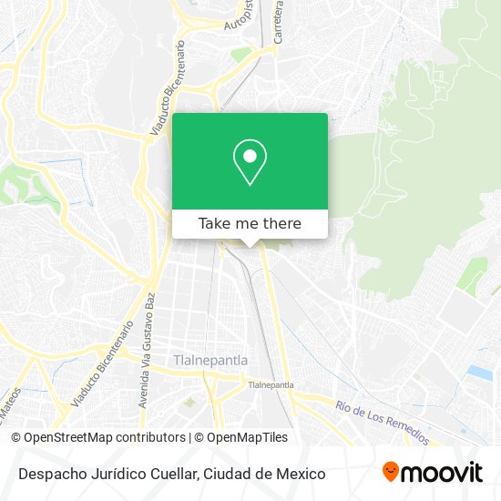 Despacho Jurídico Cuellar map