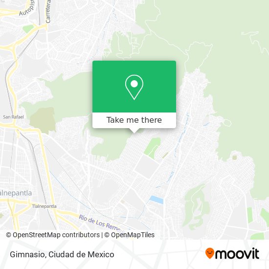 Gimnasio map