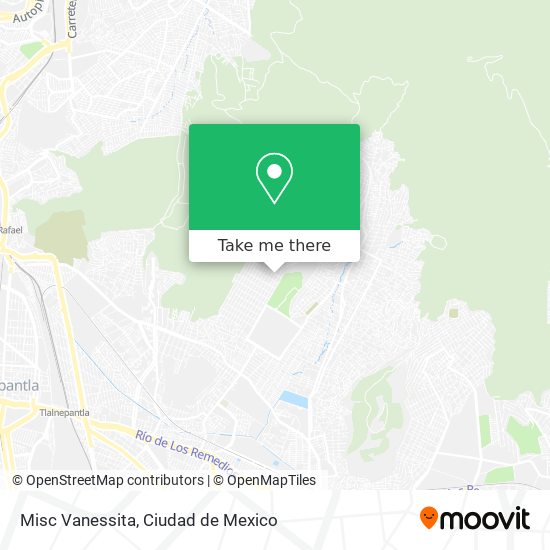 How to get to Misc Vanessita in Cuautitlán Izcalli by Bus or Metro?