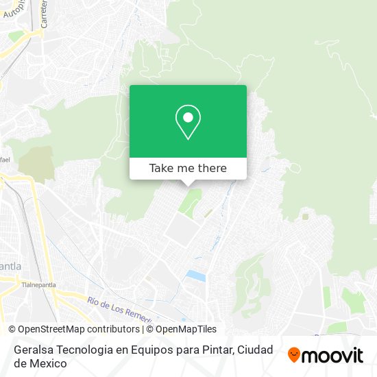 Geralsa Tecnologia en Equipos para Pintar map