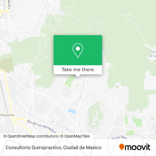 Mapa de Consultorio Quiropractico