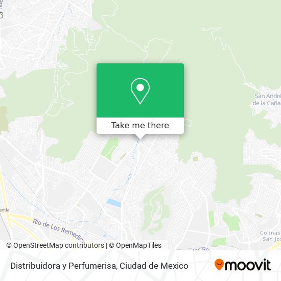 Mapa de Distribuidora y Perfumerisa