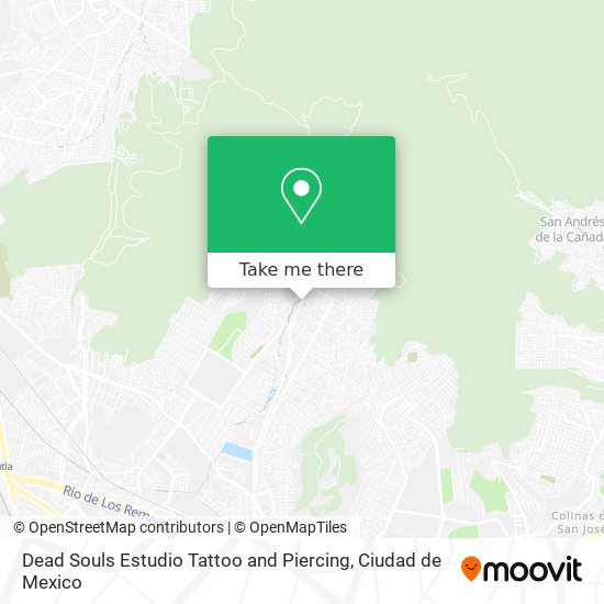 Dead Souls Estudio Tattoo and Piercing map