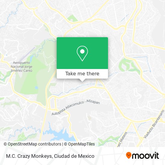 M.C. Crazy Monkeys map
