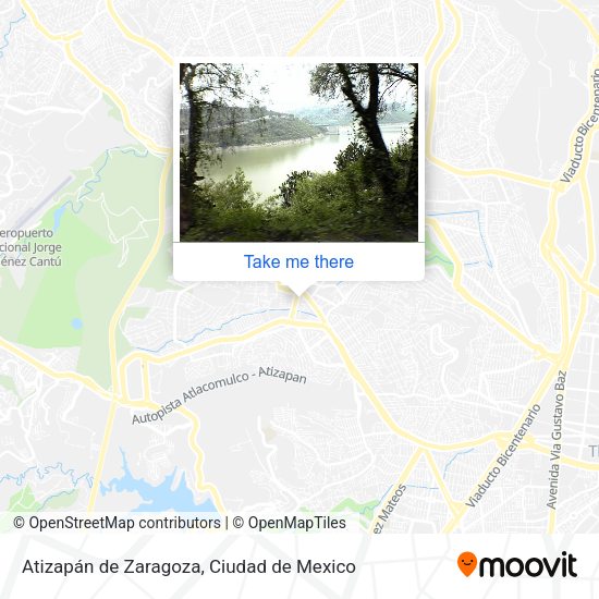 Mapa de Atizapán de Zaragoza