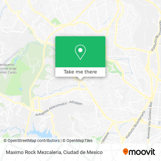 Maximo Rock Mezcaleria map
