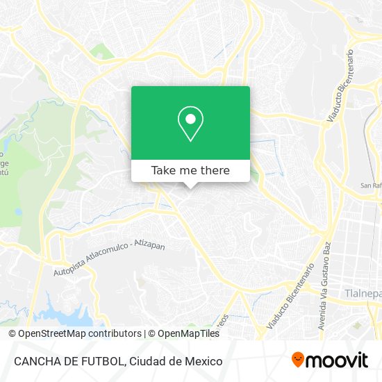 CANCHA DE FUTBOL map