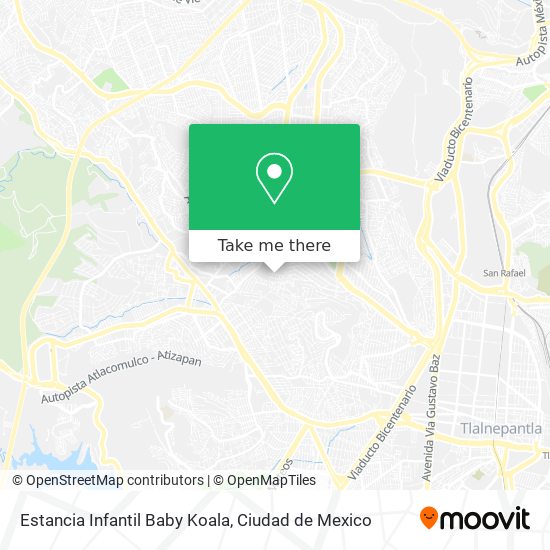 Estancia Infantil Baby Koala map