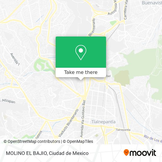 MOLINO EL BAJIO map