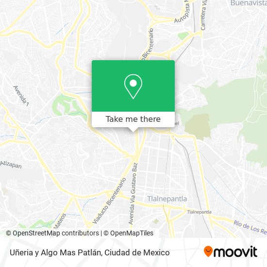 Mapa de Uñeria y Algo Mas Patlán