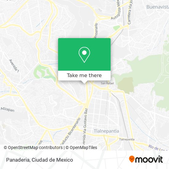 Panaderia map