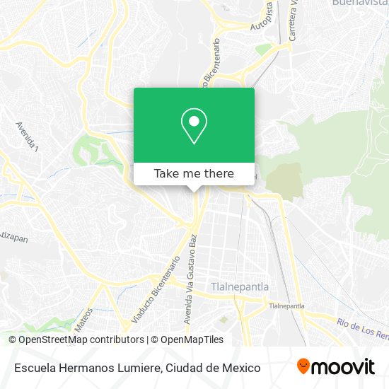 Escuela Hermanos Lumiere map