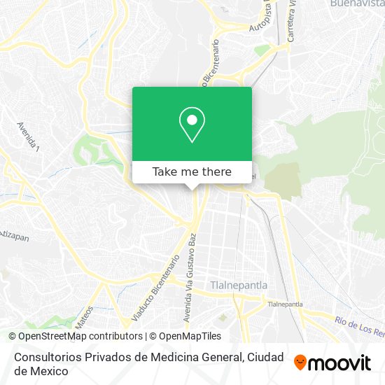 Consultorios Privados de Medicina General map