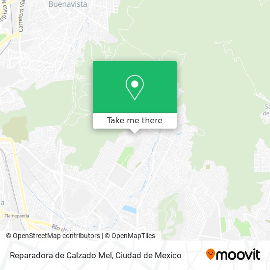 Reparadora de Calzado Mel map