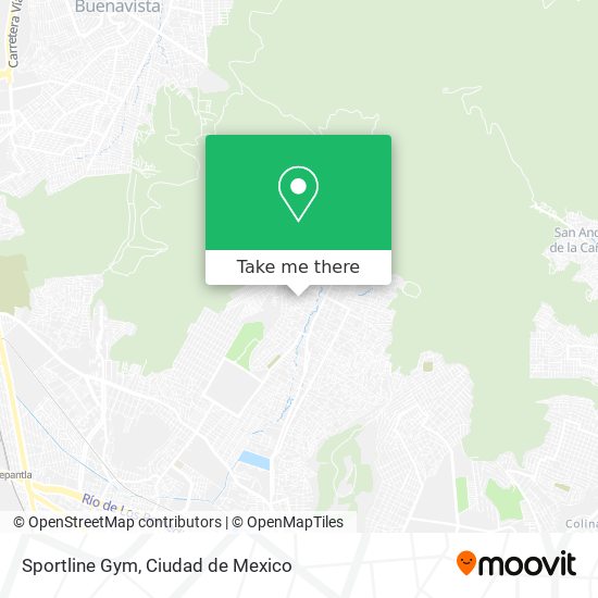 Mapa de Sportline Gym