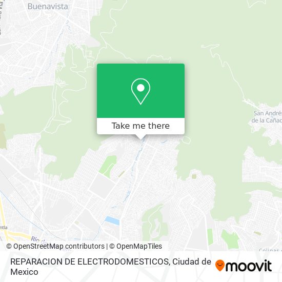 Mapa de REPARACION DE ELECTRODOMESTICOS