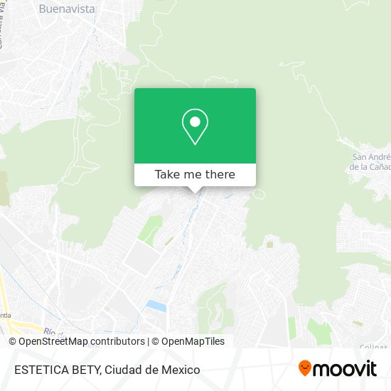 ESTETICA BETY map