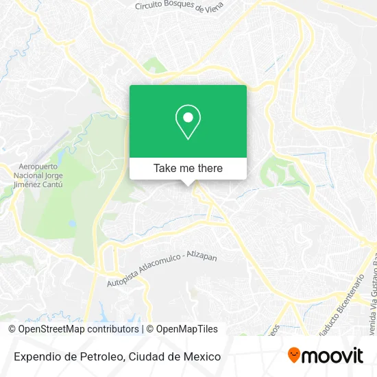 Expendio de Petroleo map