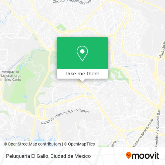 Peluqueria El Gallo map
