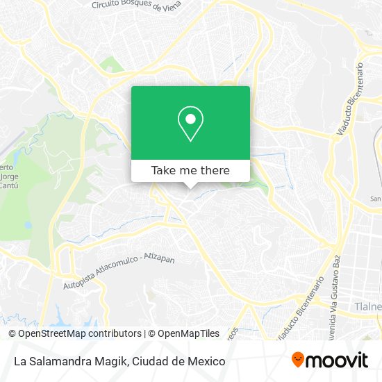 La Salamandra Magik map