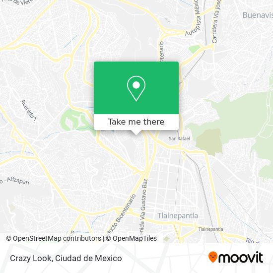 Mapa de Crazy Look