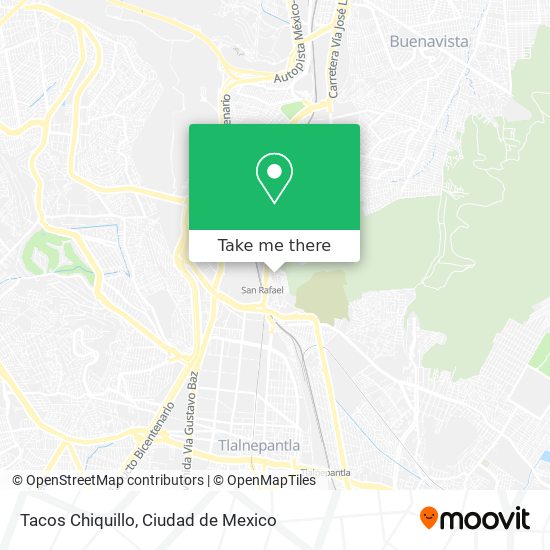 Tacos Chiquillo map