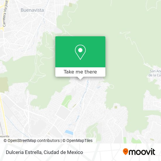 Mapa de Dulceria Estrella