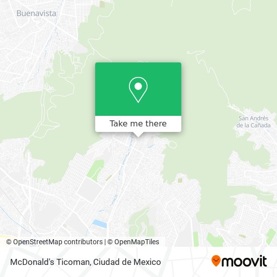 McDonald's Ticoman map