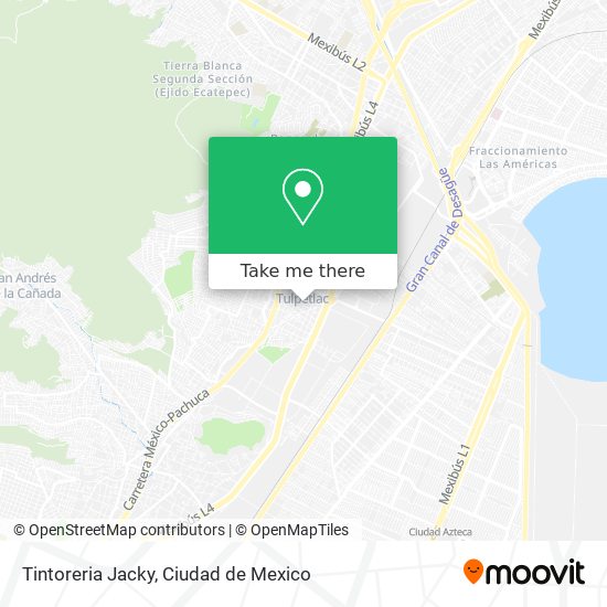 Mapa de Tintoreria Jacky