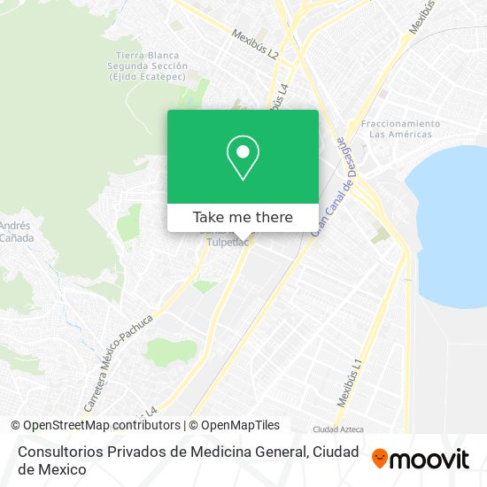 Consultorios Privados de Medicina General map