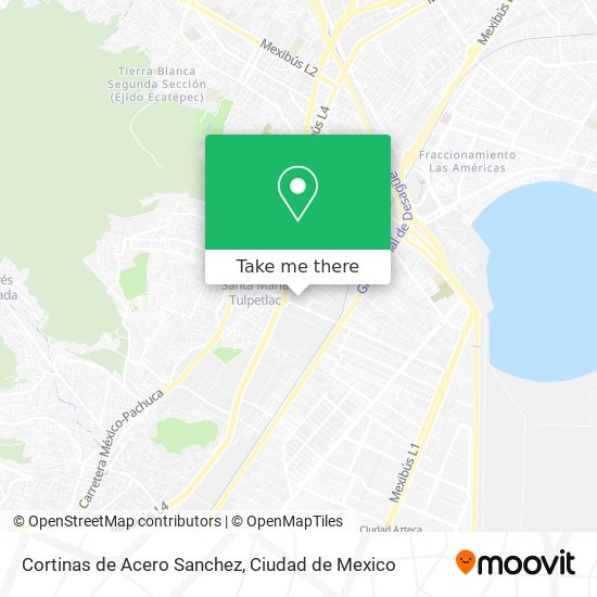 Cortinas de Acero Sanchez map