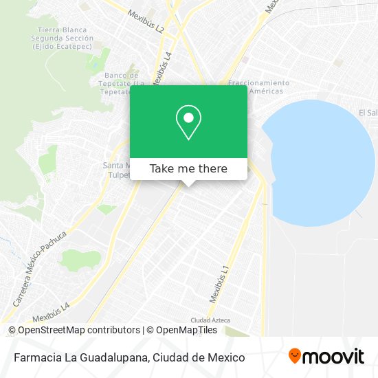 Mapa de Farmacia La Guadalupana