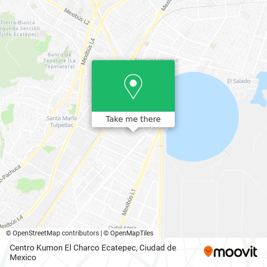 Centro Kumon El Charco Ecatepec map
