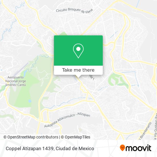 Mapa de Coppel Atizapan 1439