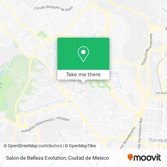 Salon de Belleza Evolution map