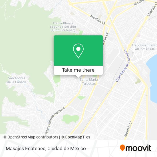 Mapa de Masajes Ecatepec