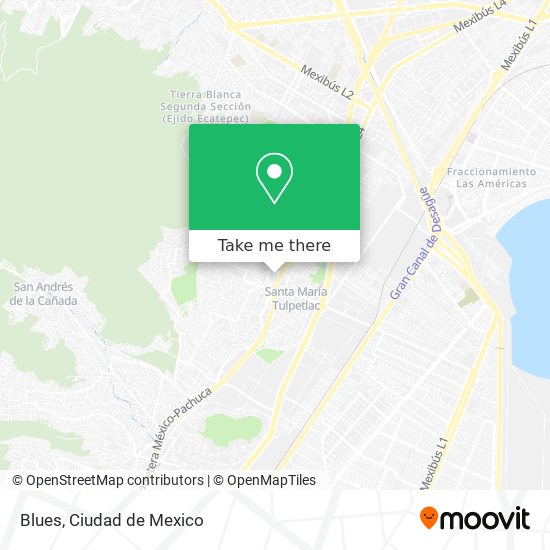 Mapa de Blues