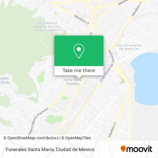 Funerales Santa Maria map