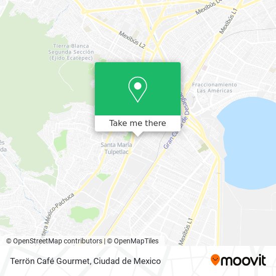 Mapa de Terrön Café Gourmet