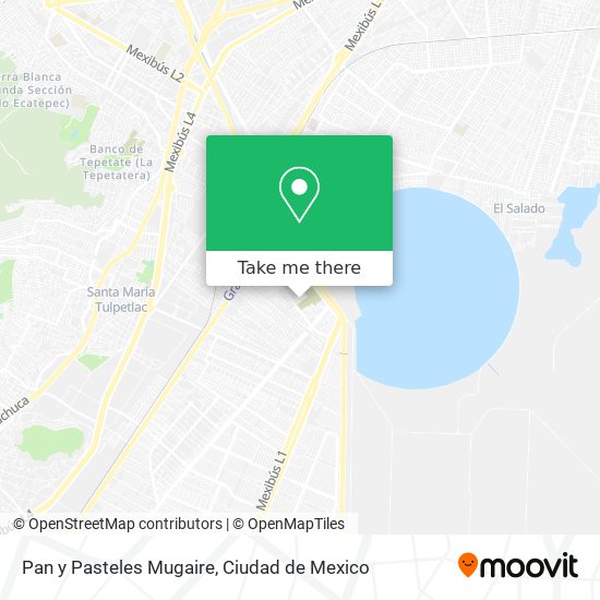 Pan y Pasteles Mugaire map