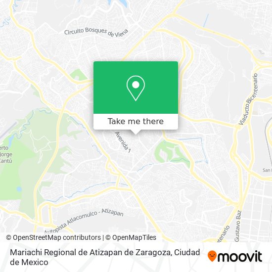 Mariachi Regional de Atizapan de Zaragoza map