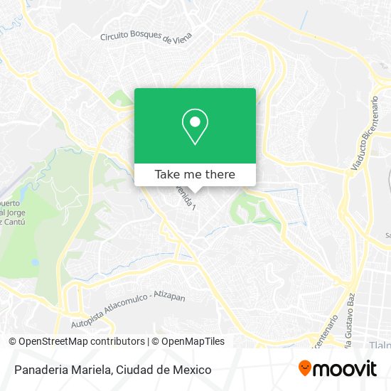 Mapa de Panaderia Mariela