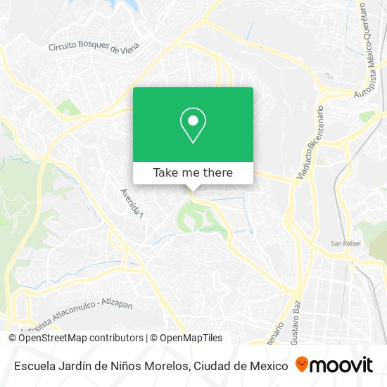 Escuela Jardín de Niños Morelos map