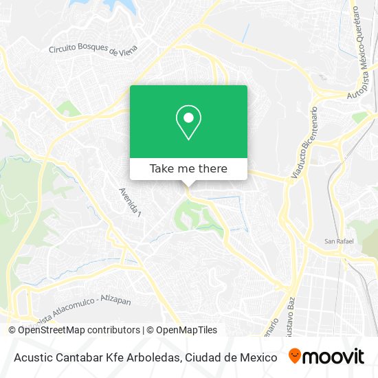 Acustic Cantabar Kfe Arboledas map