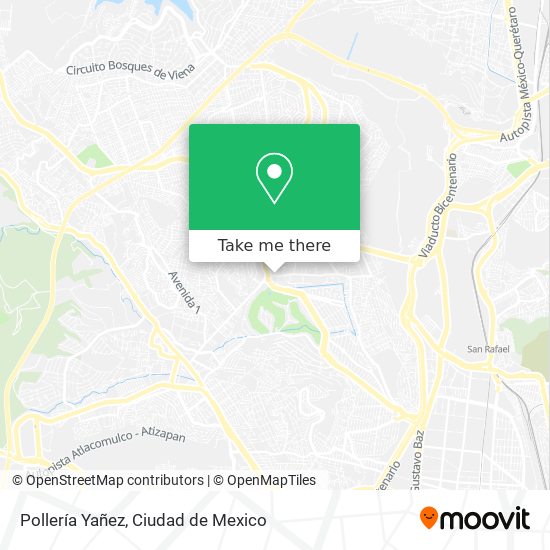 Mapa de Pollería Yañez