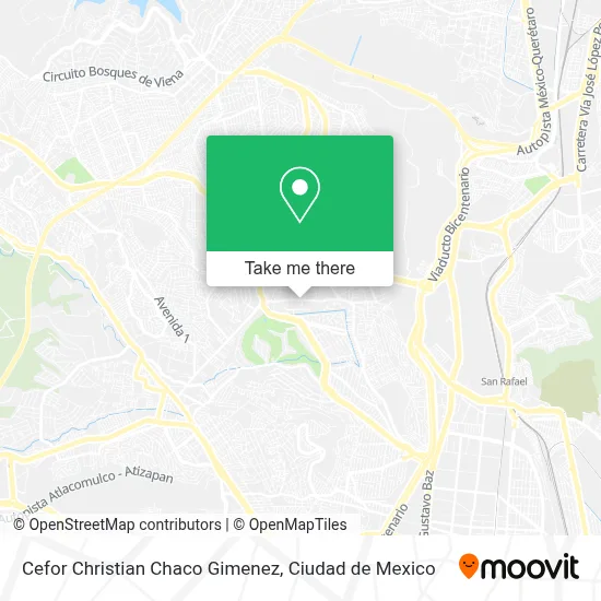 Cefor Christian Chaco Gimenez map