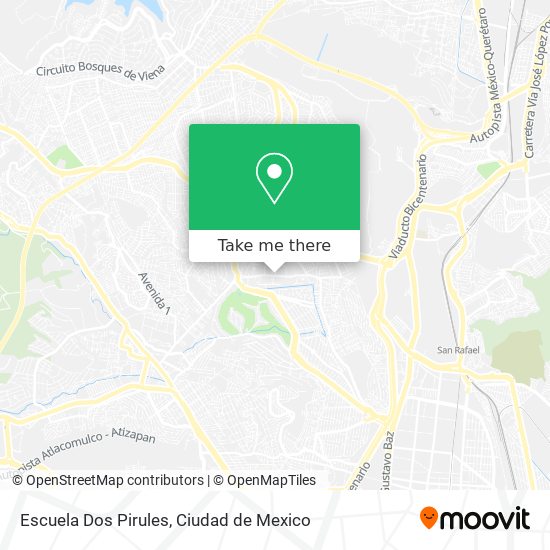 Escuela Dos Pirules map