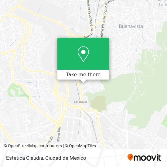 Estetica Claudia map