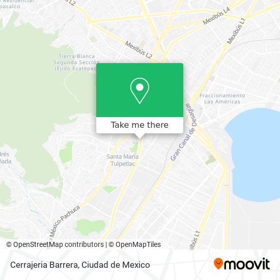 Cerrajeria Barrera map