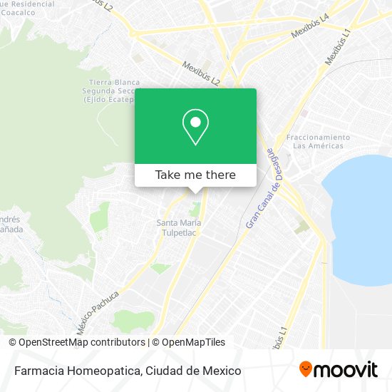 Mapa de Farmacia Homeopatica